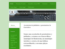 Tablet Screenshot of lagarroferabenicassim.com
